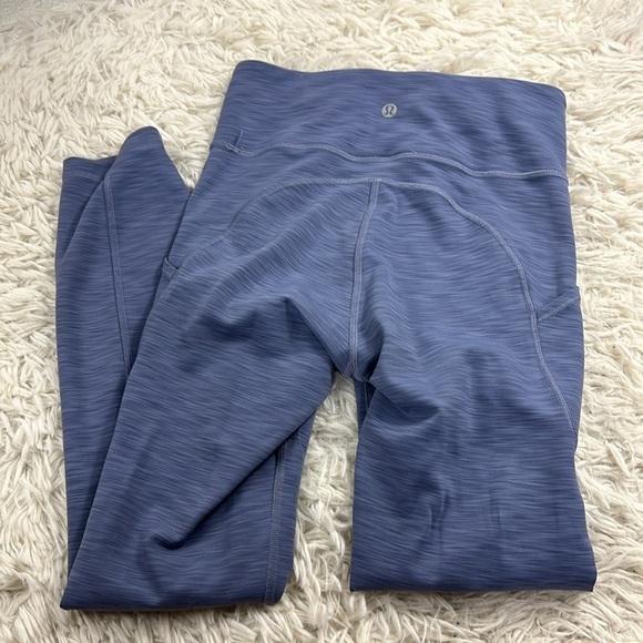 Lululemon Invigorate High-Rise Tight 25" Heathered Water Drop - Picture 5 of 7